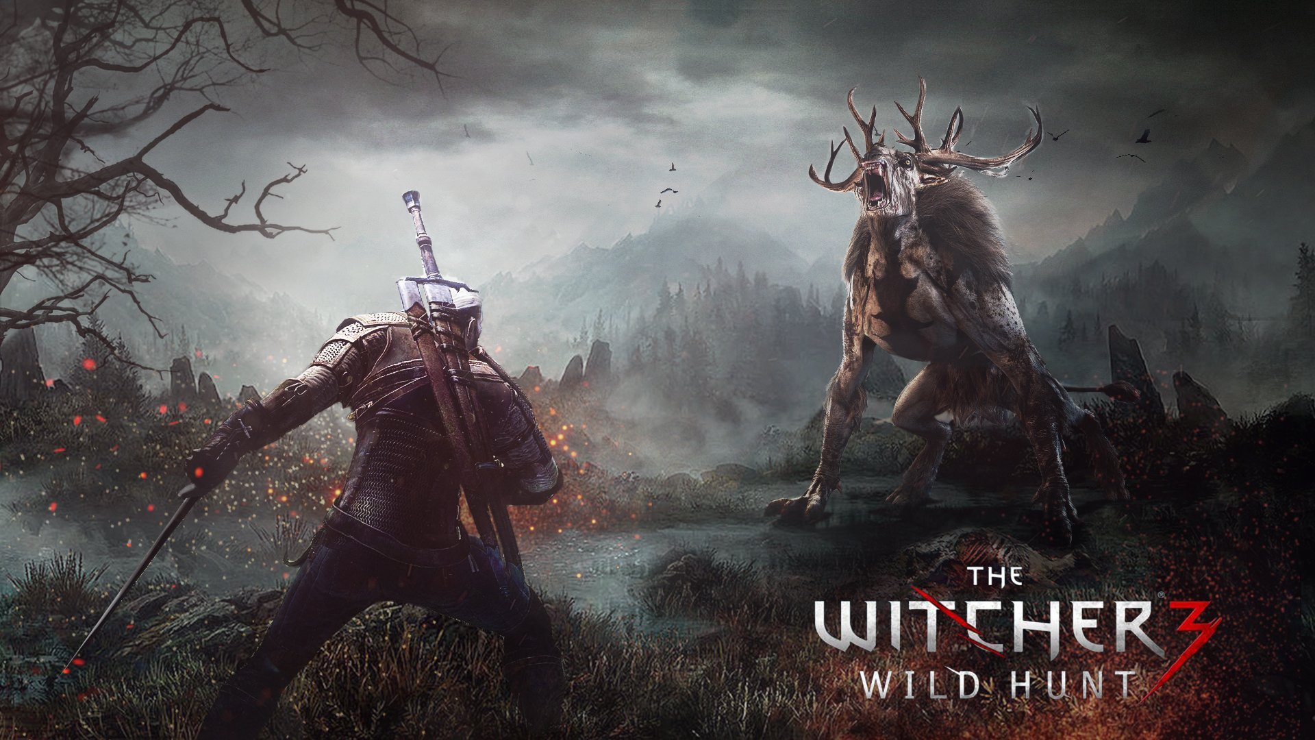 compositing photoshop the witcher 3