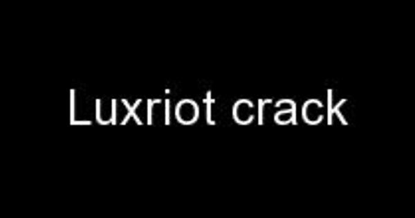 Luxriot software
