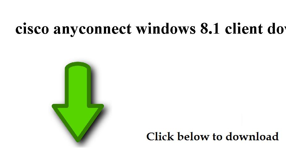 Cisco Anyconnect Secure Mobility Client Install Error 1722