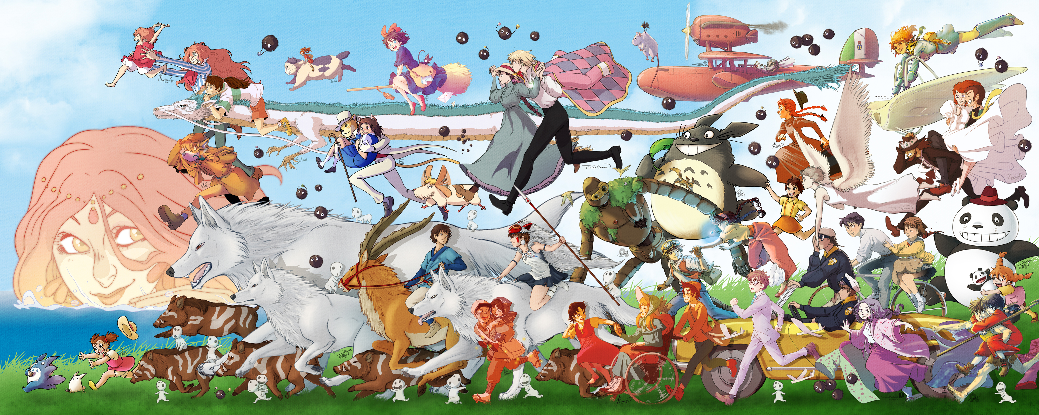 ผลการค้นหารูปภาพสำหรับ studio ghibli