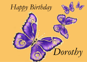 Happy Birthday Dorothy Images.