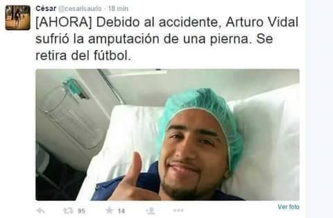 Vidal habla al borde de lagrimas: