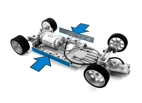 3d printed slot car chassis